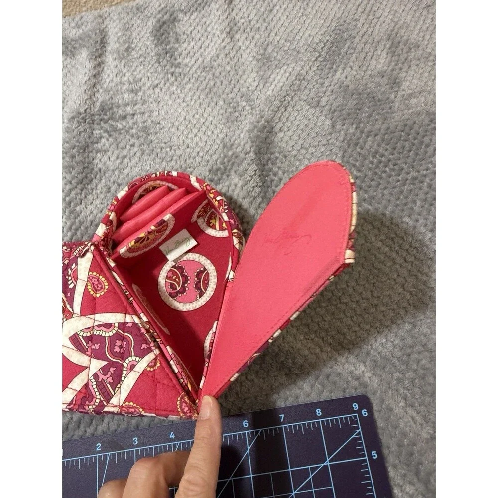 Vera Bradley Heart Jewelry Case Keepsake Holder